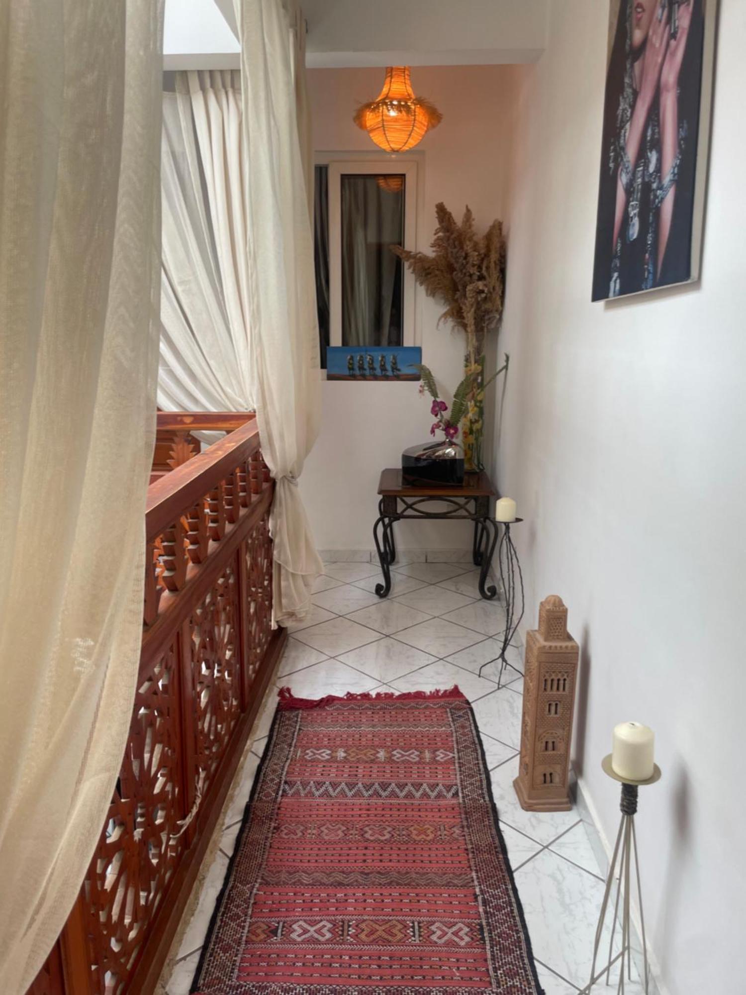 Riad Palmier Fleuri Marakeş Dış mekan fotoğraf
