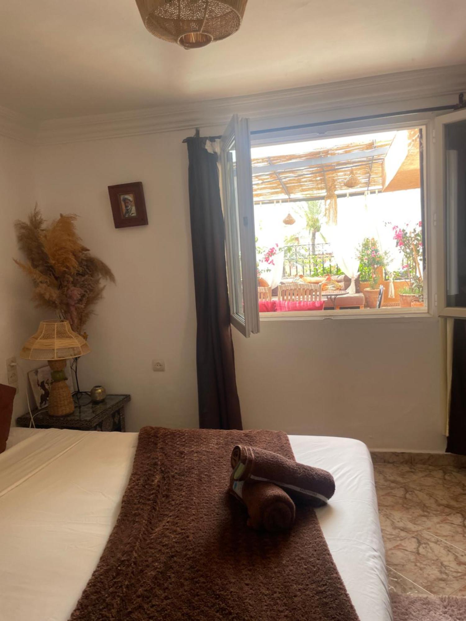 Riad Palmier Fleuri Marakeş Dış mekan fotoğraf